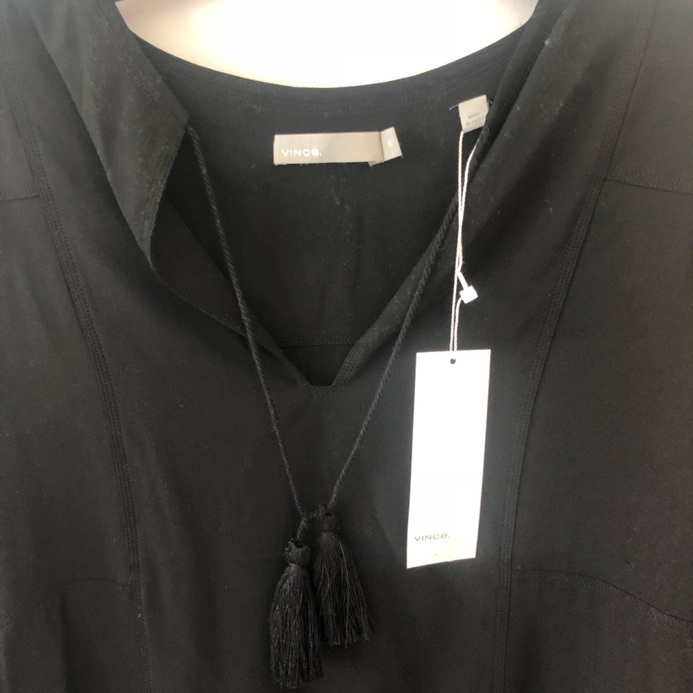 Vince Tassle Tie Top - Picture 4 of 6